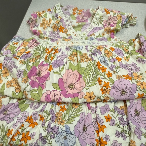 Baevely by Wellmade‎ Field Of Wildflowers Maxi Dress Sz M - Picture 12 of 16